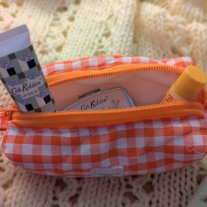 Mini Make-Up Bags - Fully Lined With Zip Charms