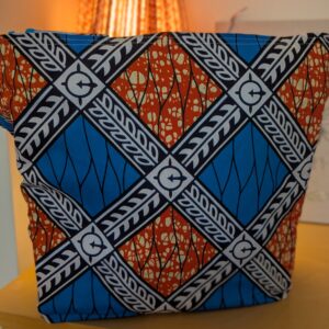 Large Wax Print Shopper Bag