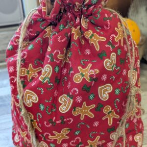 Christmas Gift Sacks (Red Design)